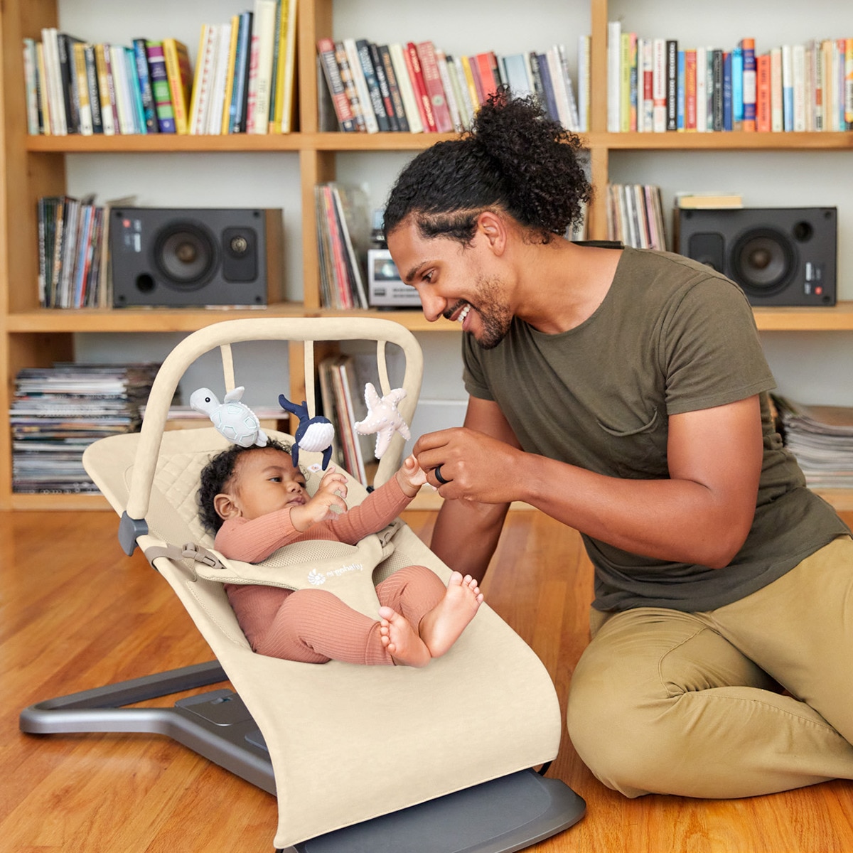 Barra de Brinquedos para Rede - Maravilhas do Mar Creme-5