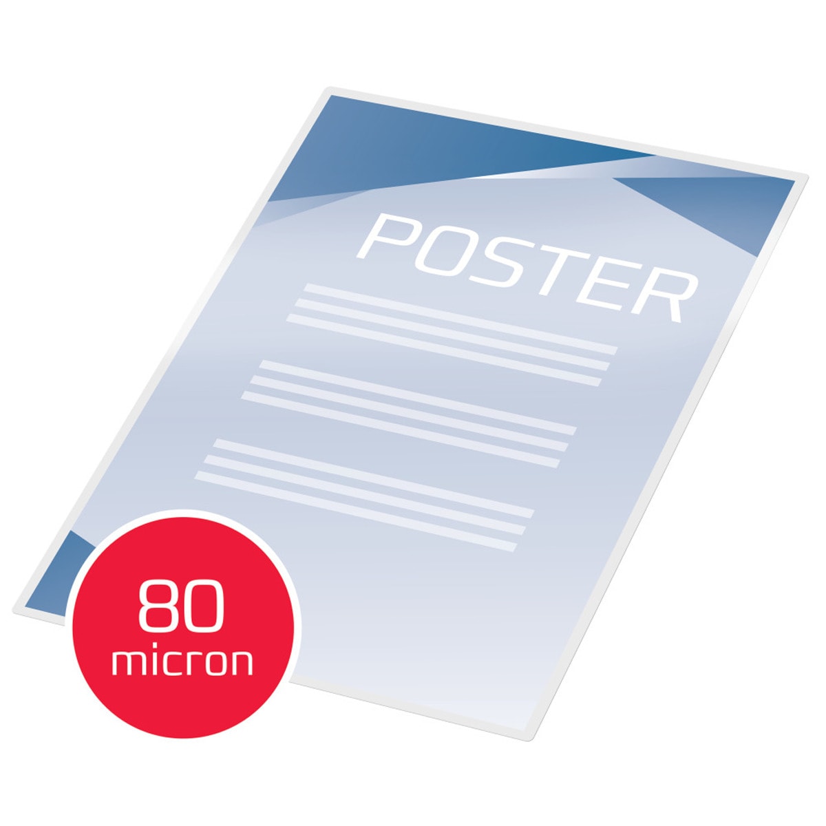 Portfólios GBC DIN A3 (303X426) 2X80 mic. (Caixa 100) Transparente-5