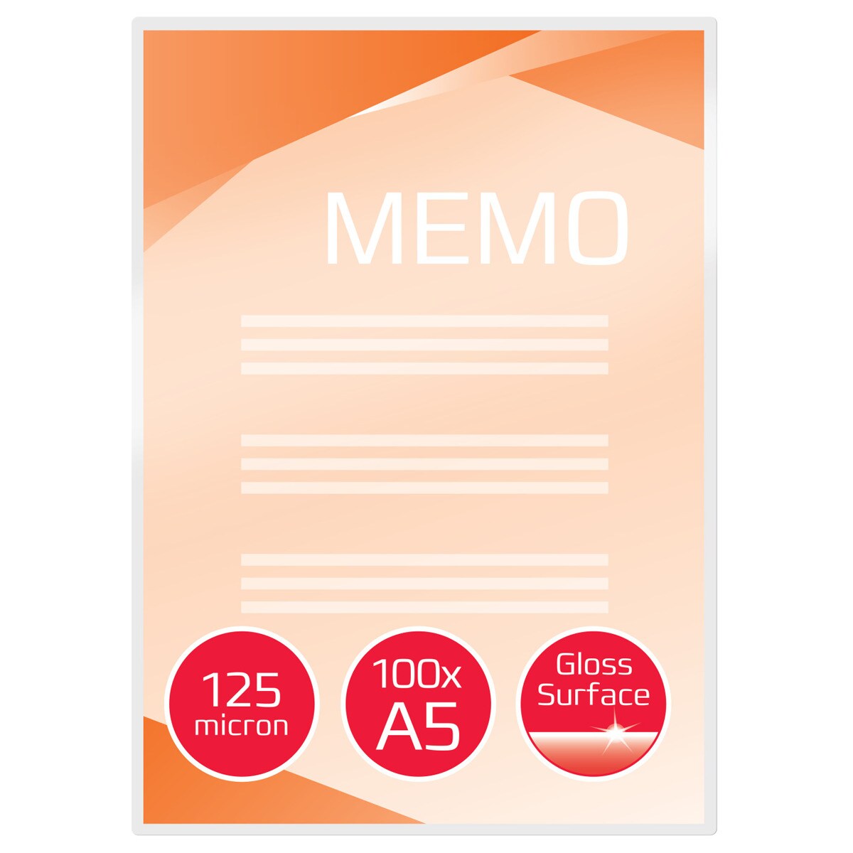 Portfólios GBC DIN A5 (154X216) 2X125 mic. (Caixa 100) Transparente-2