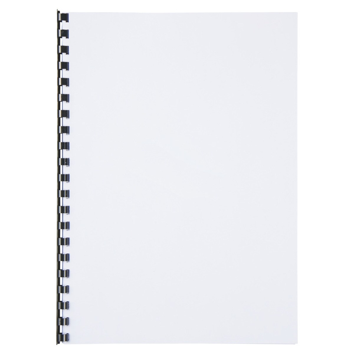 Espiral em plástico DIN A4 GBC 10 mm (caixa 100), preto Preto-2