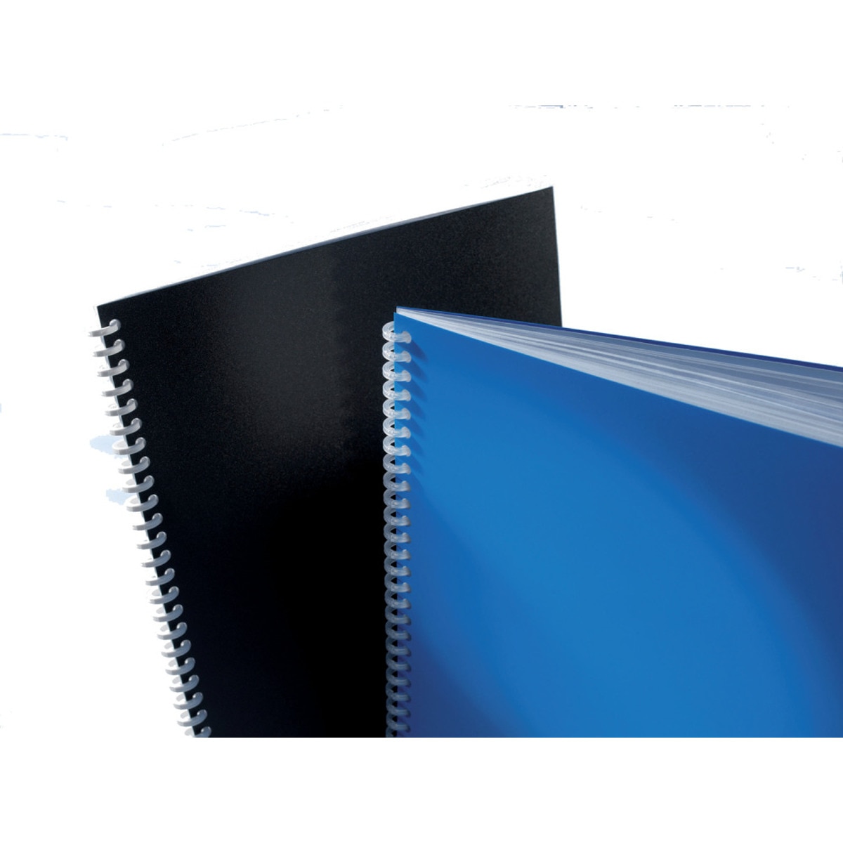 Portada PVC opaco GBC DIN A4 180 micras (Pack 100), negro Negro-2