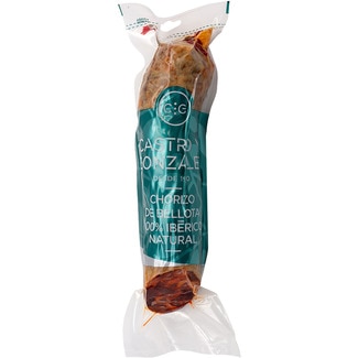 chorizo de bellota 100% ibérico peso aproximado pieza 500 g - Castro Y Gonzalez