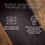 premium mature cheddar cow's cheese made with pasteurised milk container 200 g