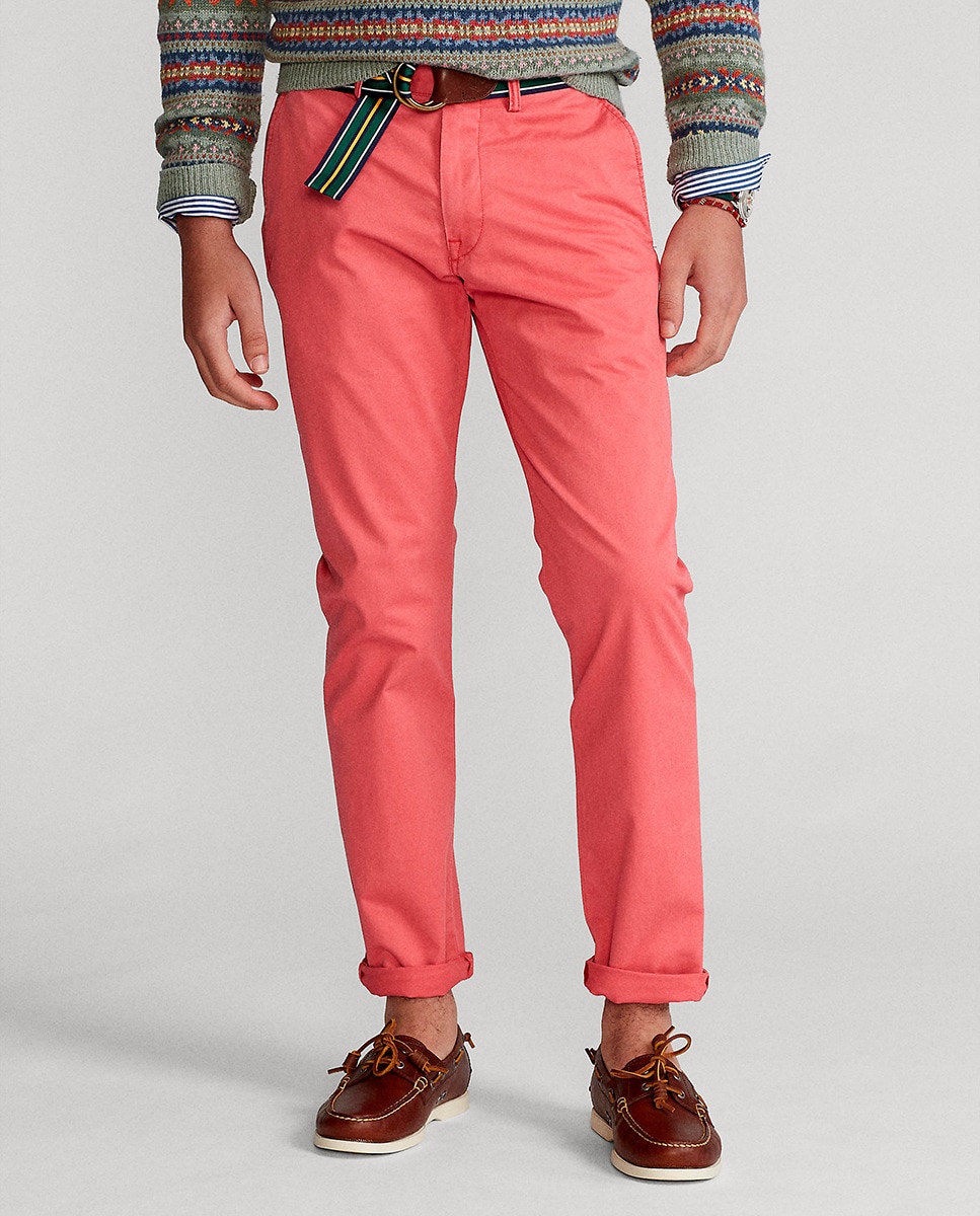 Pantalón chino de hombre slim fit de algodón · Polo Ralph Lauren