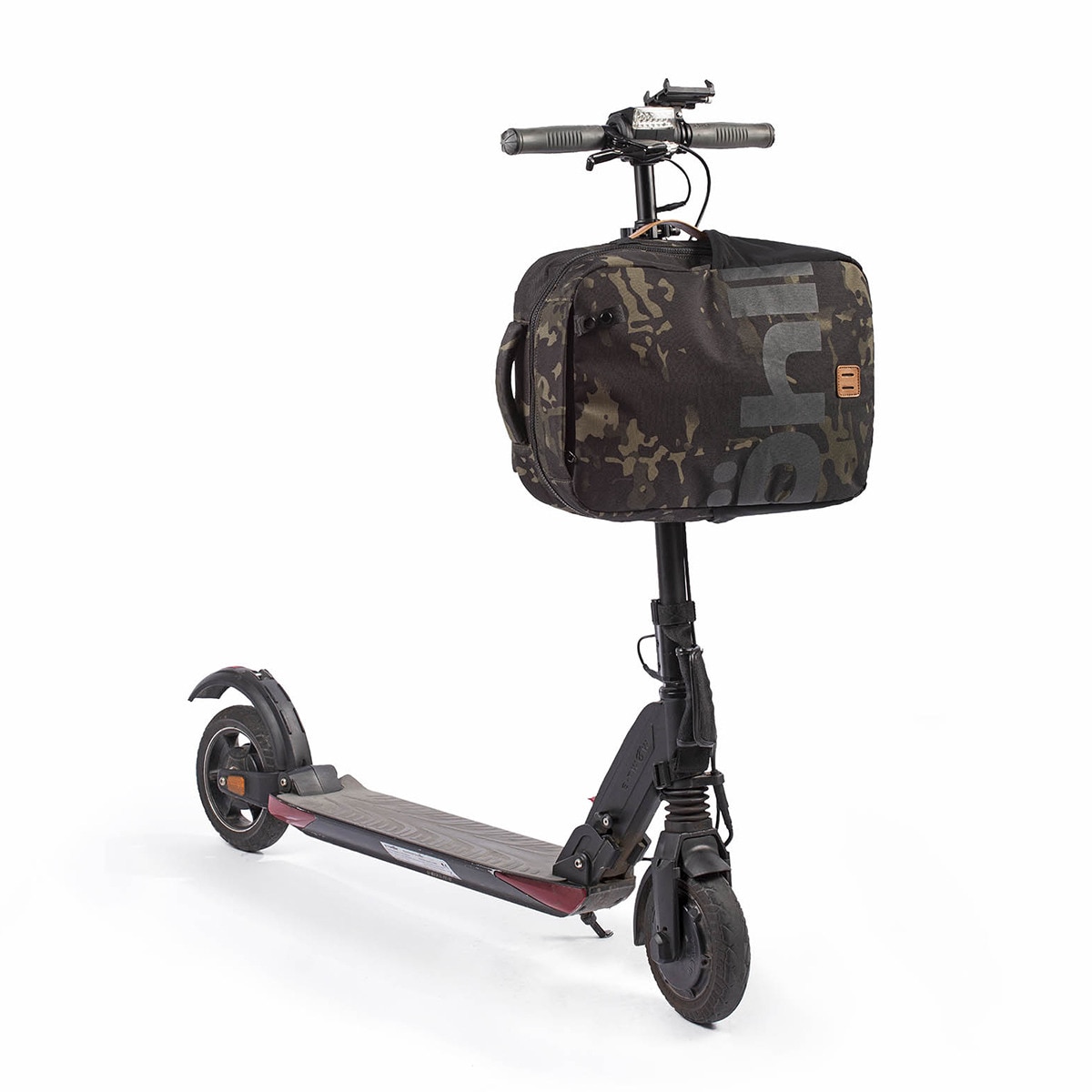 Mochila para Trotinetes Elétricas e Bicicletas Dobráveis Camuflagem-4