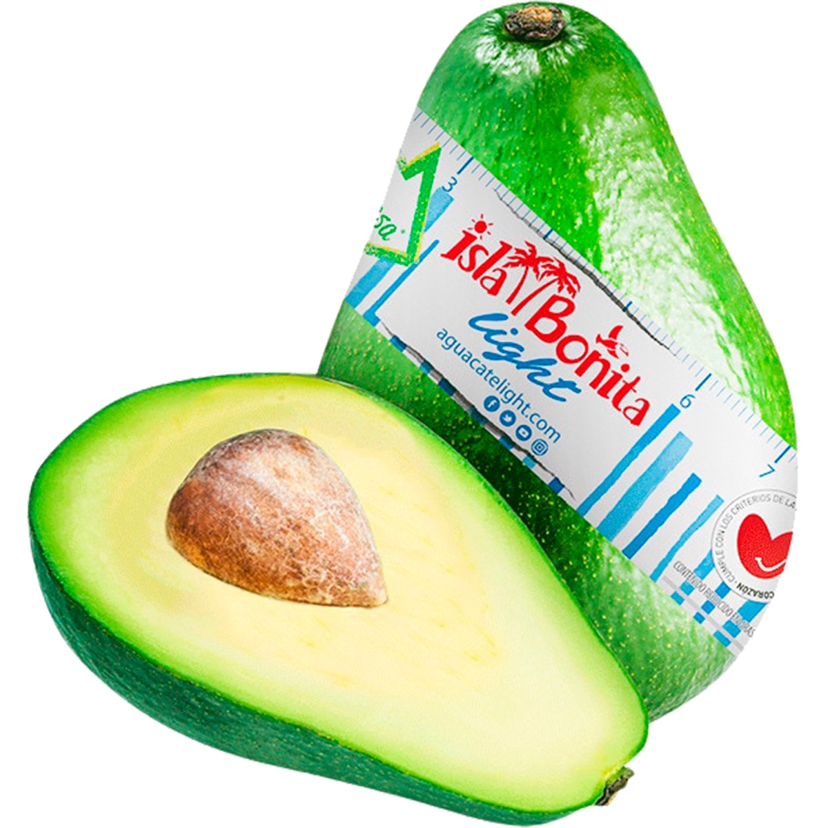 Abacate Light Seleção Peso Aproximado unidade 300 g