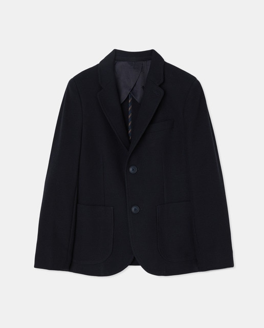 Imagem 0 de Blazer com Bolsos de Plastrão e em Tecido Piqué