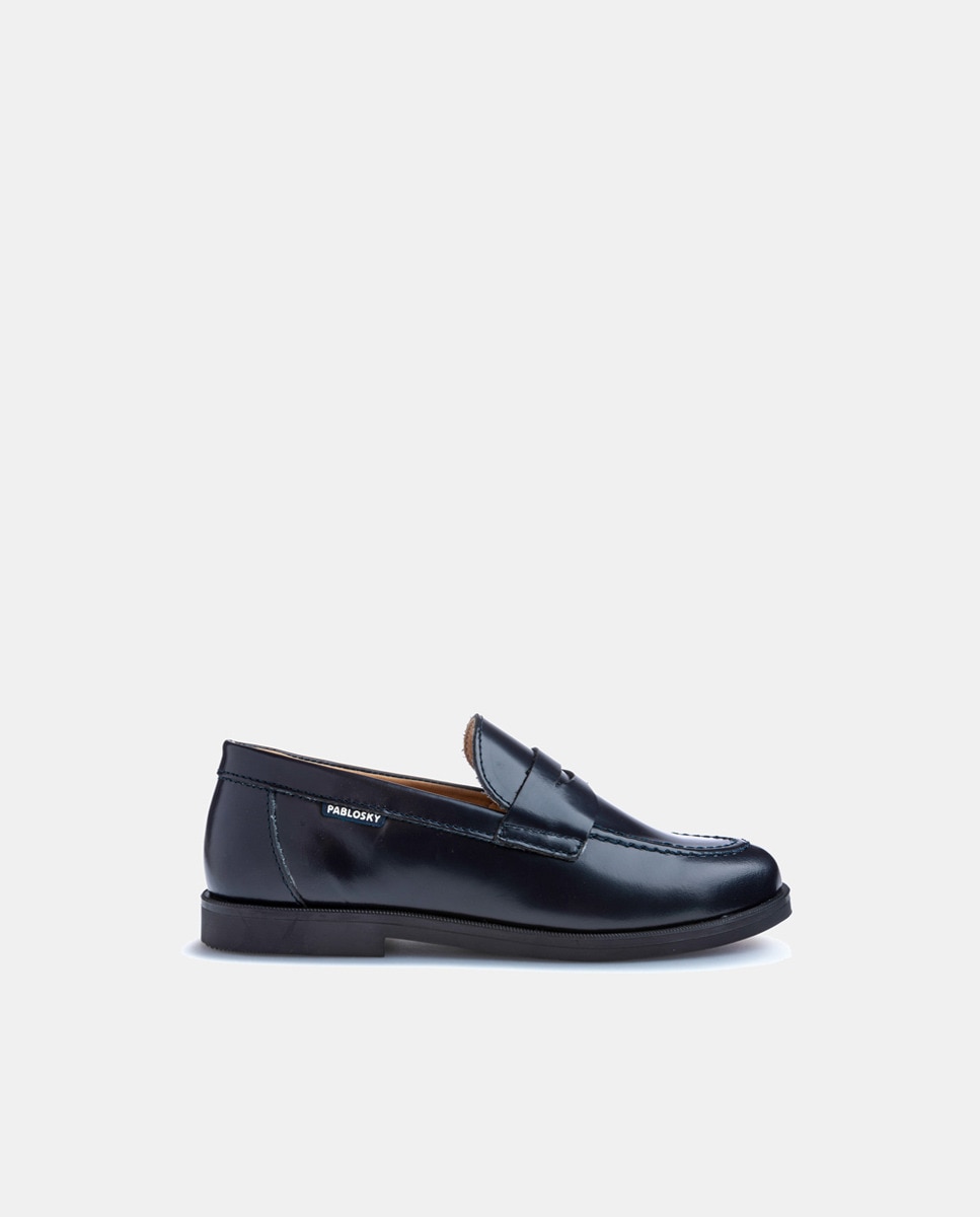 Imagem 0 de Mocassins com Travessão e em Pele