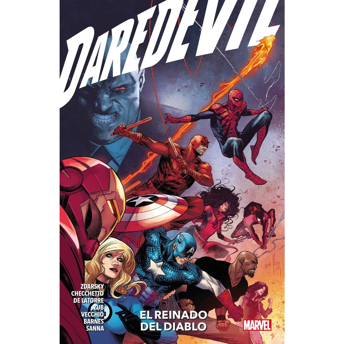Imagem 0 de Marvel premiere daredevil 8. el reinado del diablo (Capa mole)