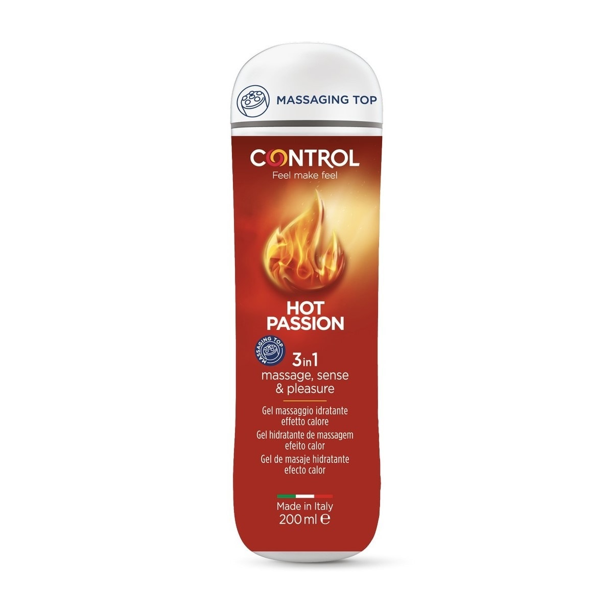 Gel de Massagem 3 em 1 Hot Passion - 200 ml 1