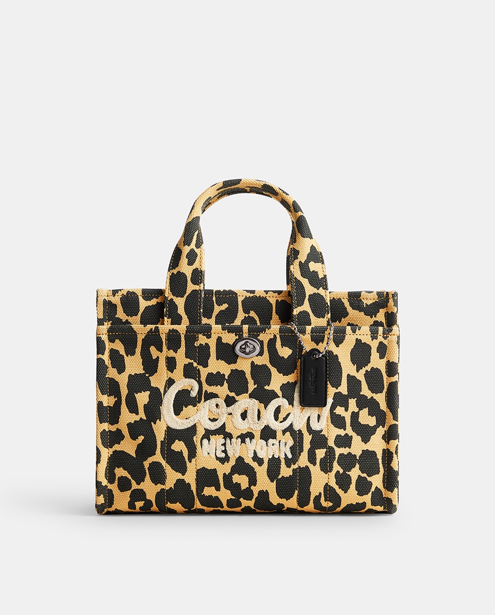 Mala Tipo Tote Cargo 26 com Fecho de Correr e em Algodão Multicolor-1