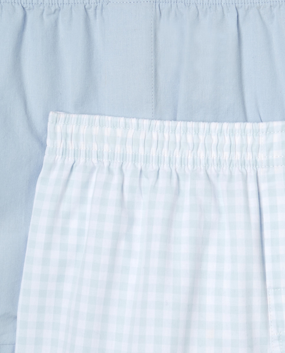 Pack de Dois Boxers de Popelina Multicolor-3