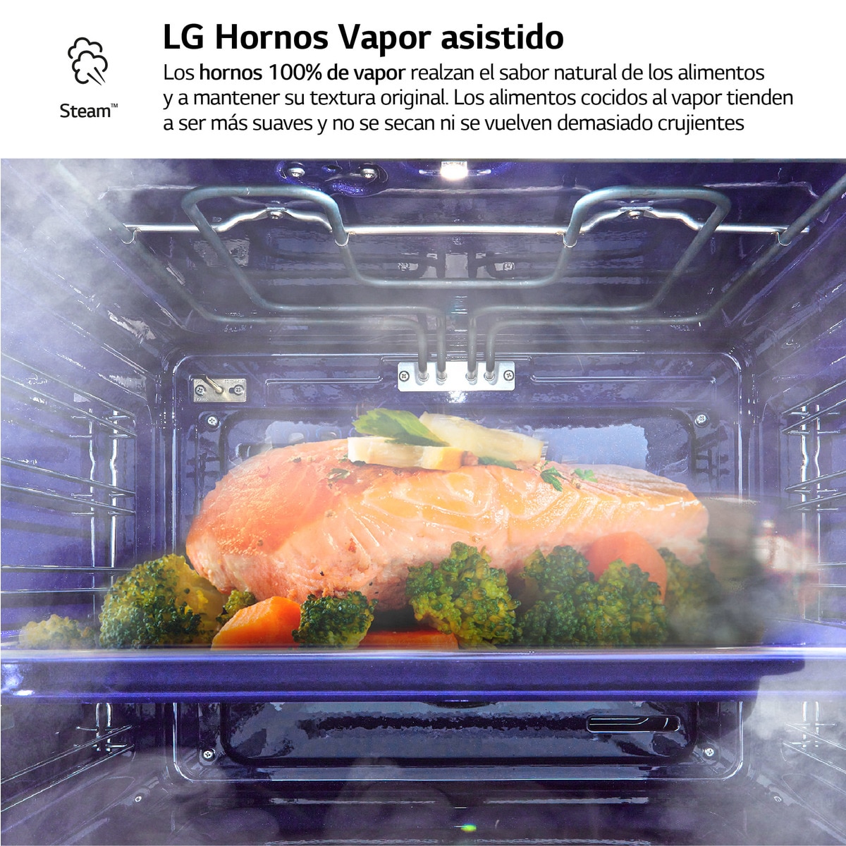 Forno Multifunções LG WSED7667M InstaView™, Air Fry, Sous Vide, Cozinhar a Vapor e de 76 Litros - Preto Mate Preto mate-7