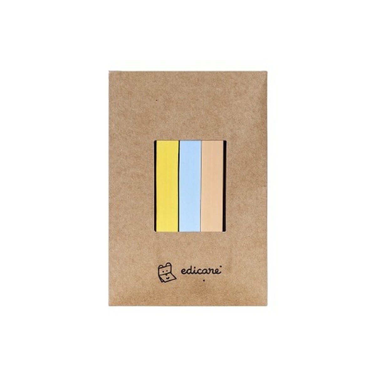 Conjunto de 3 Borrachas Edicare 1