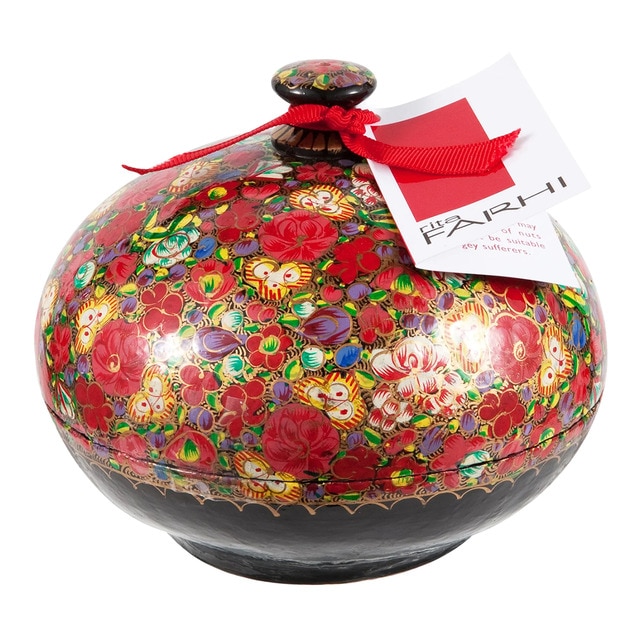 Imagen 0 de Bombonera grande pintada a mano con surtido de bombones Farhi