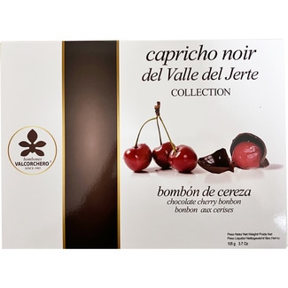 bombones de cereza estuche 105 g - Valcorchero