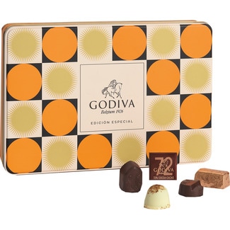 bombones surtidos Gold collection Edición 40 aniversario 20 pìezas estuche 290 g - Godiva