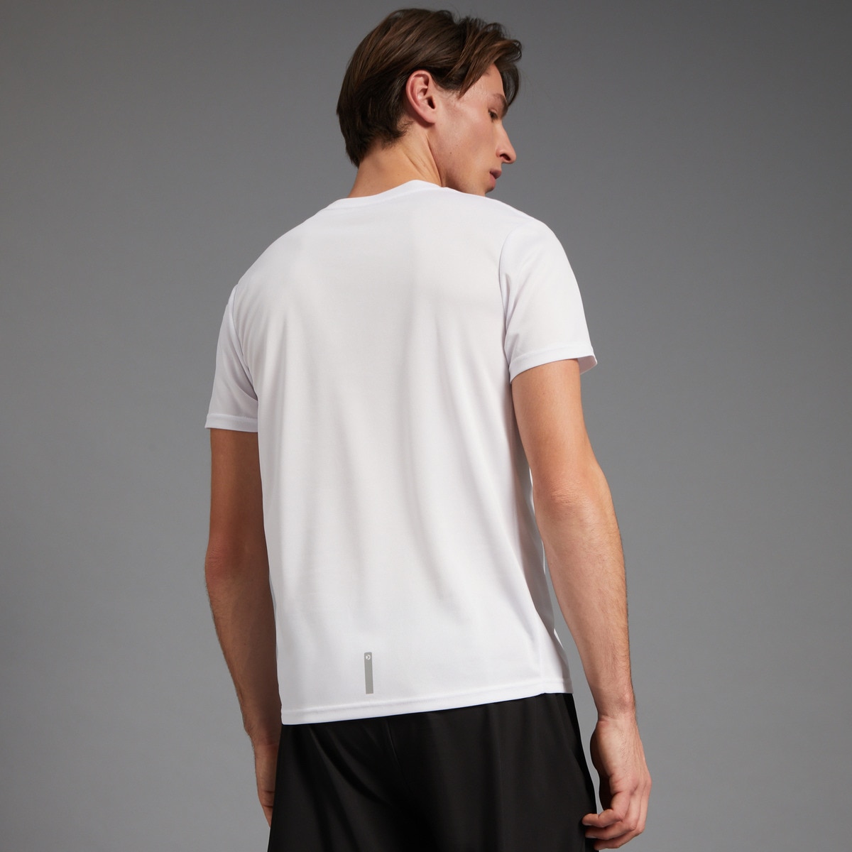 T-shirt de Running de Homem Branco-3