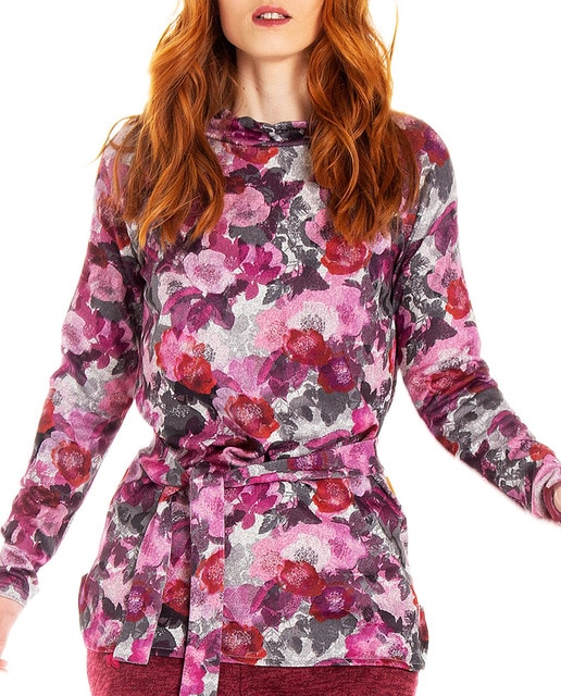 Imagen 0 de Top de mujer estampado con cinturón