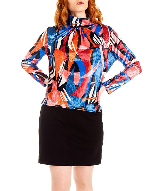 Imagen 0 de Vestido partido de manga larga