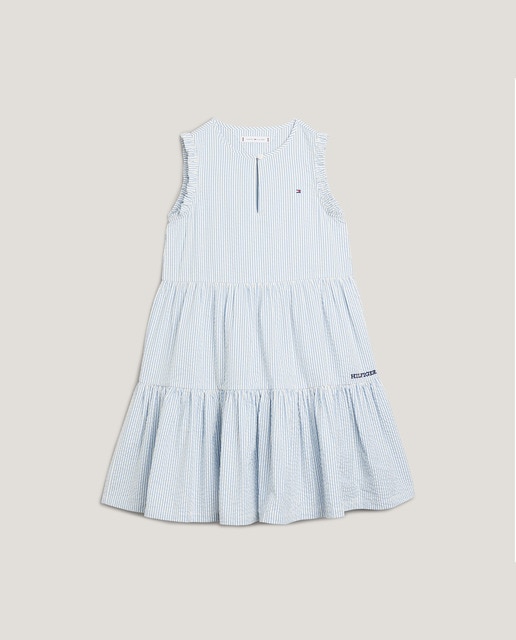 Imagen 0 de Vestido de niña sin mangas con vuelo