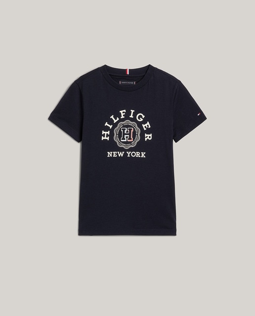 Imagen 0 de Camiseta de niño manga corta y cuello redondo