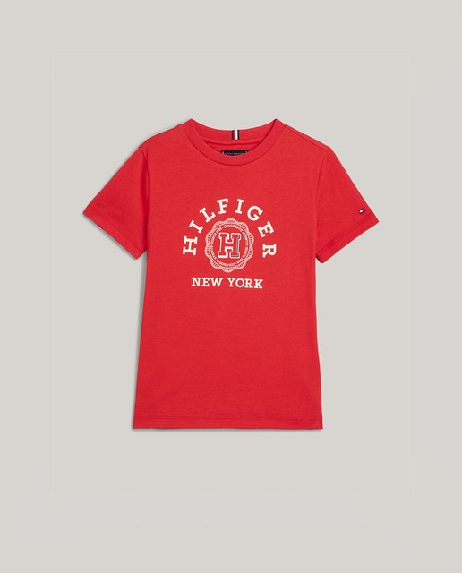 Imagen 0 de Camiseta de niño manga corta y cuello redondo