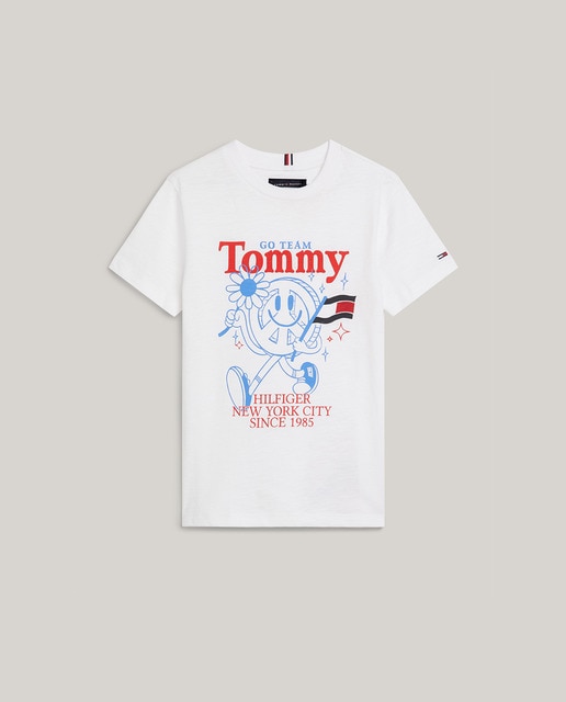 Imagen 0 de Camiseta de niño manga corta y cuello redondo