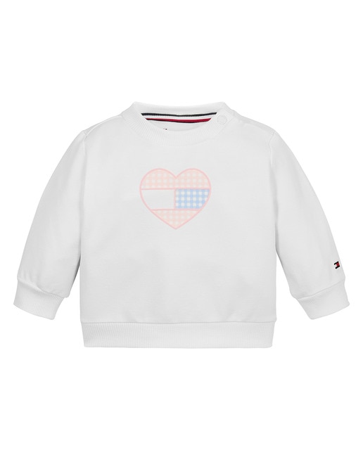 Imagen 0 de Sudadera de bebé niña manga larga y cuello redondo