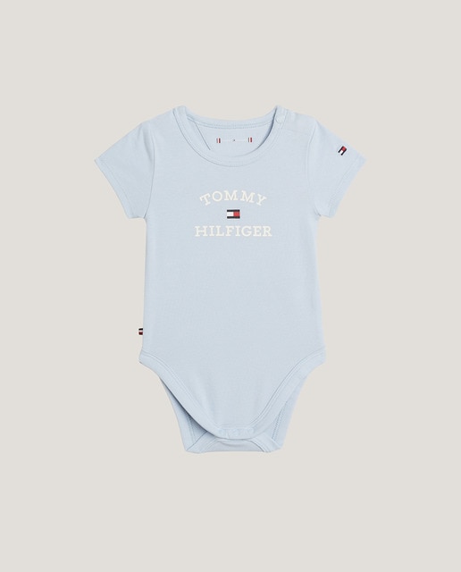 Imagen 0 de Bodie de bebé niño de cuello redondo y manga corta