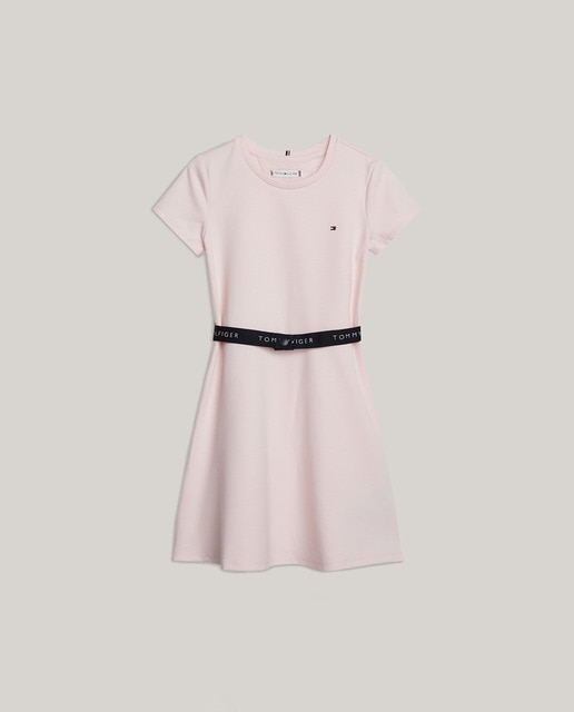 Imagen 0 de Vestido de bebé niña manga corta y cuello redondo