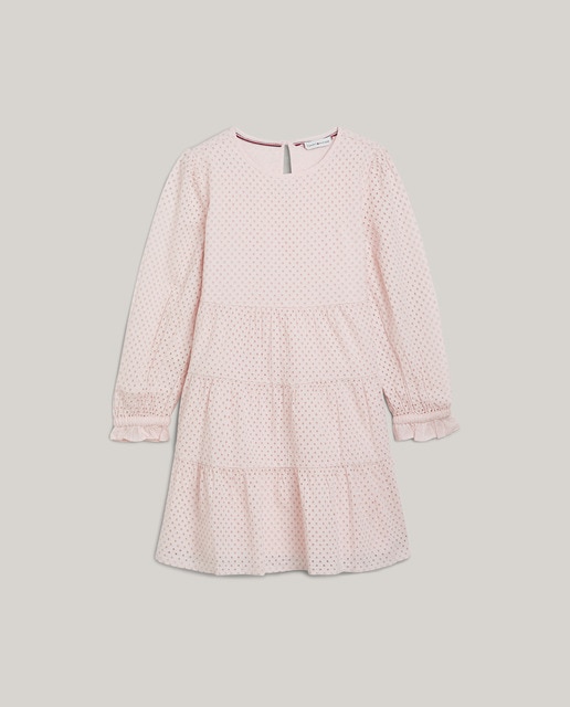 Imagen 0 de Vestido de bebé niña manga larga con volantes