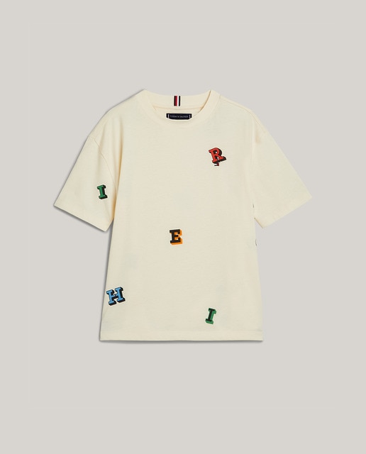 Imagen 0 de Camiseta de bebé niño manga corta y cuello redondo