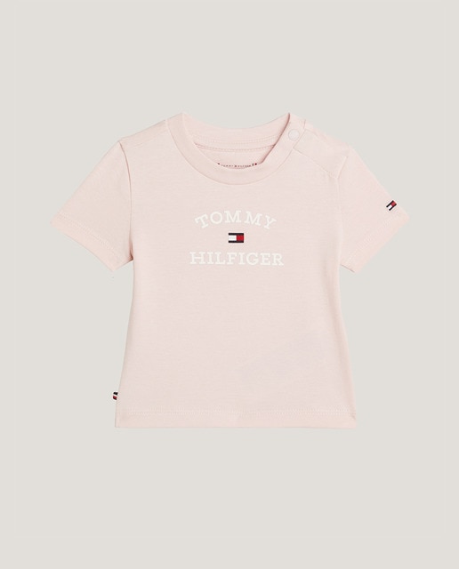 Imagen 0 de Camiseta de bebé niña de cuello redondo y manga corta