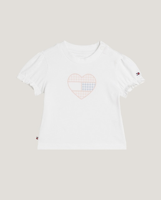 Imagen 0 de Camiseta de bebé niña de cuello redondo y manga corta