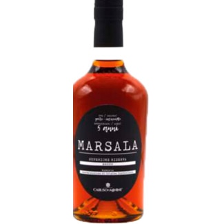 Vinho Generoso Marsala Superiore Riserva garrafa 50 cl - Caruso & Minini