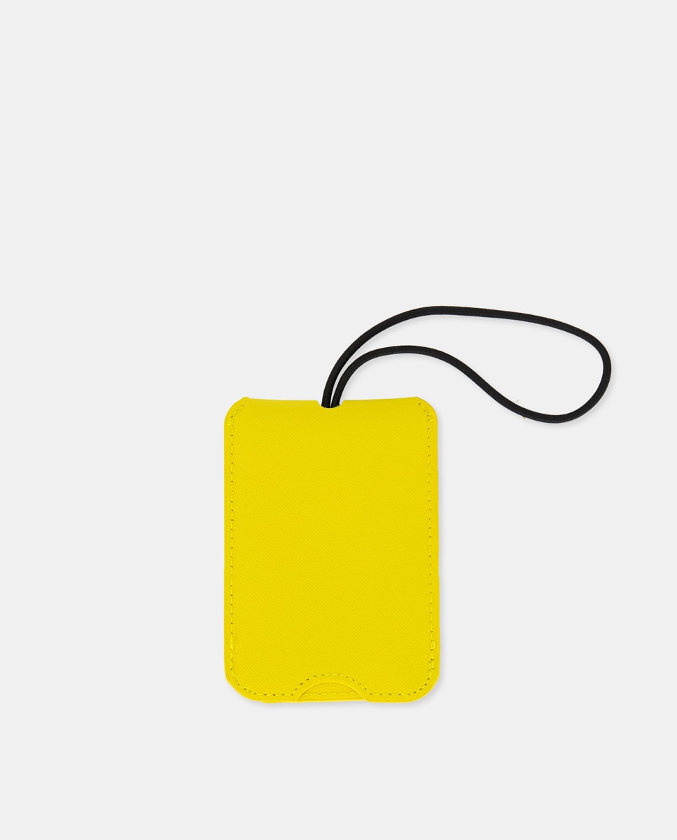 Porta-Cartões Identificador de Bagagem Amarelo-1