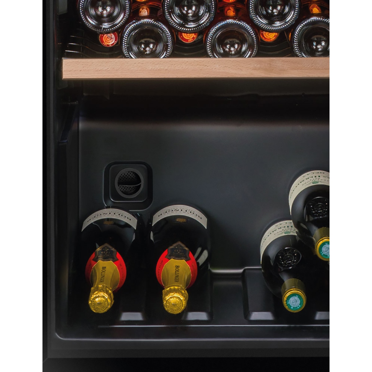 Vinoteca La Sommeliere para 116 botellas - CTVNE120 Negro-3