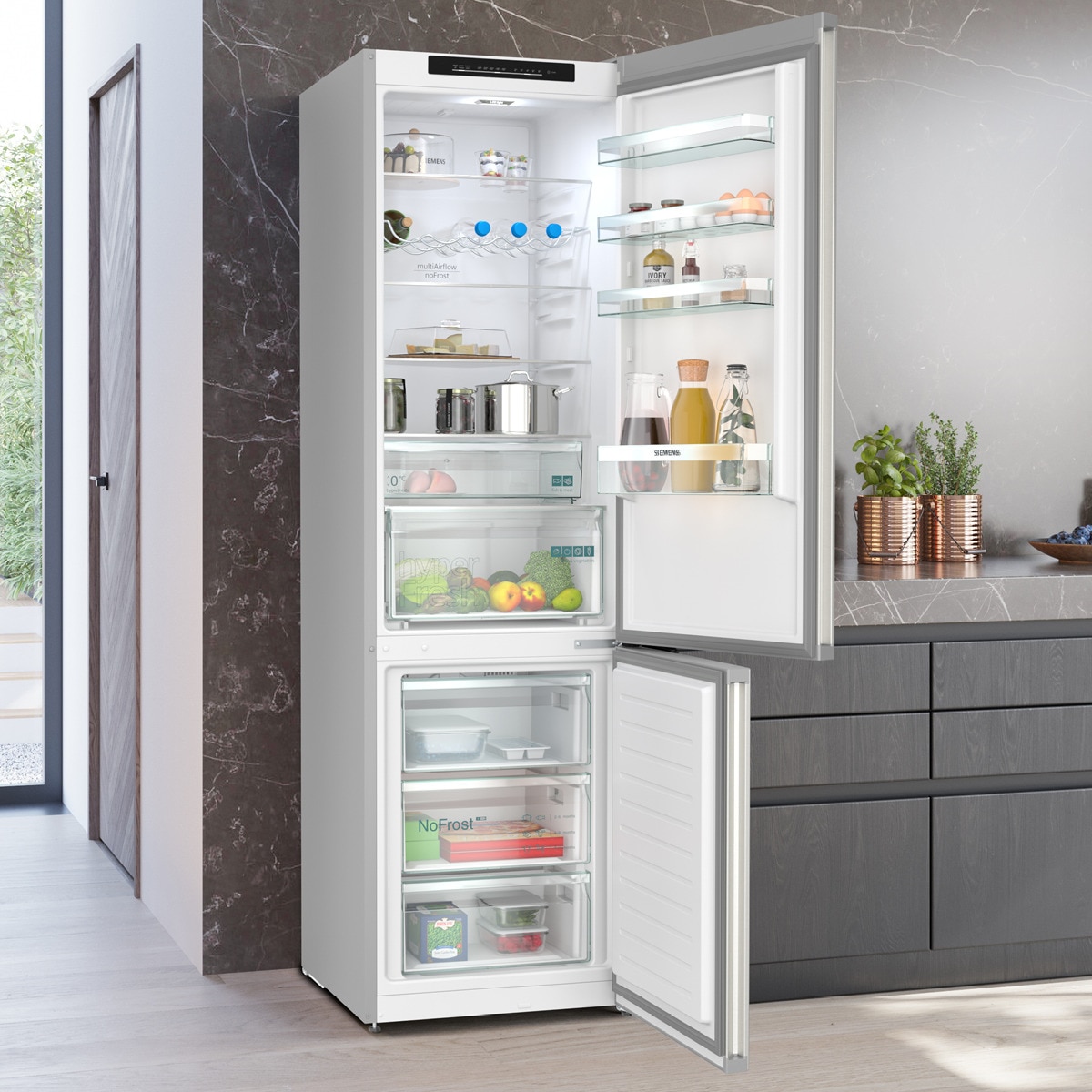 Frigorifico combi Siemens No Frost - KG39N2ICF Inox-15