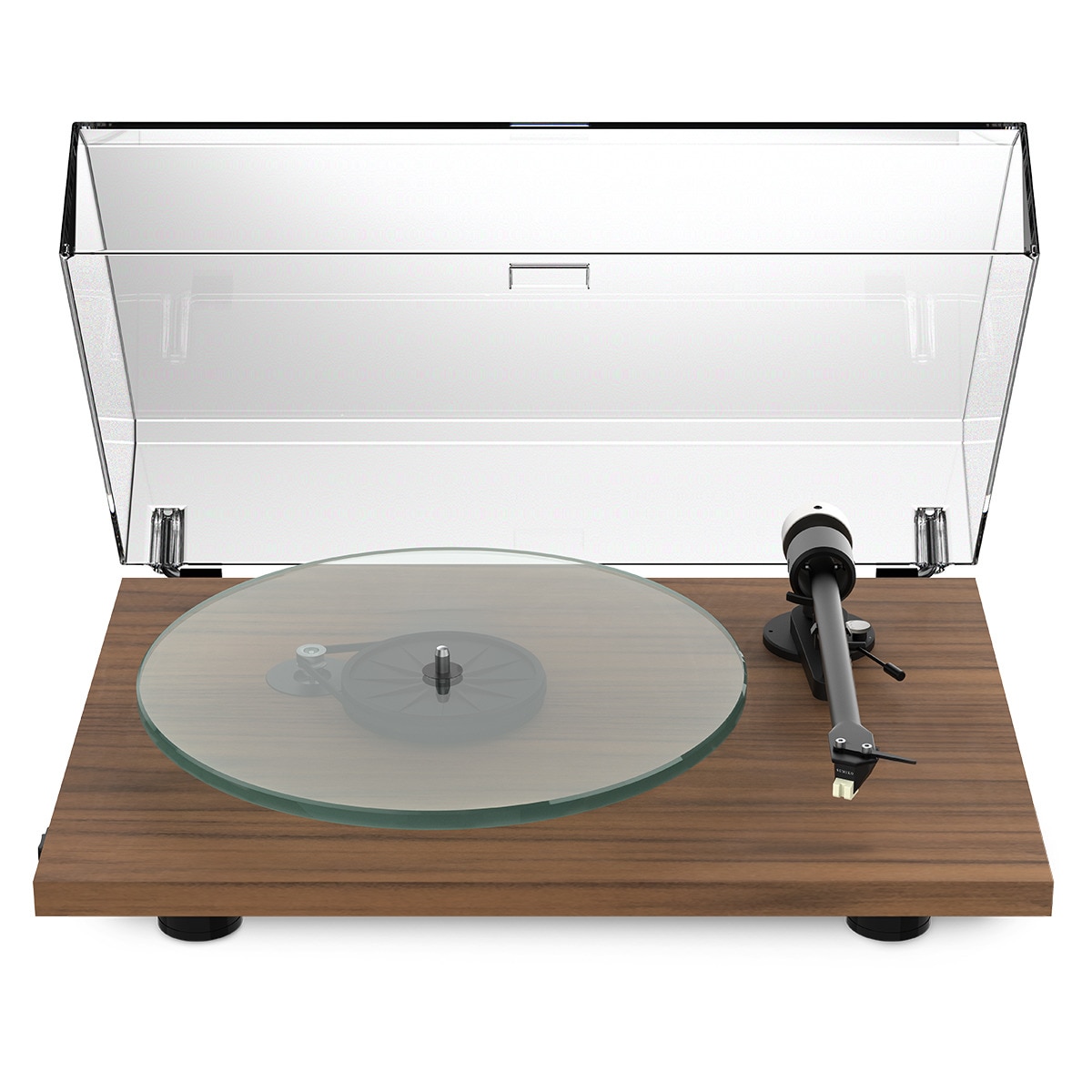 Tocadiscos Pro-Ject T2 W con generador de streaming incorporado Nogal-1