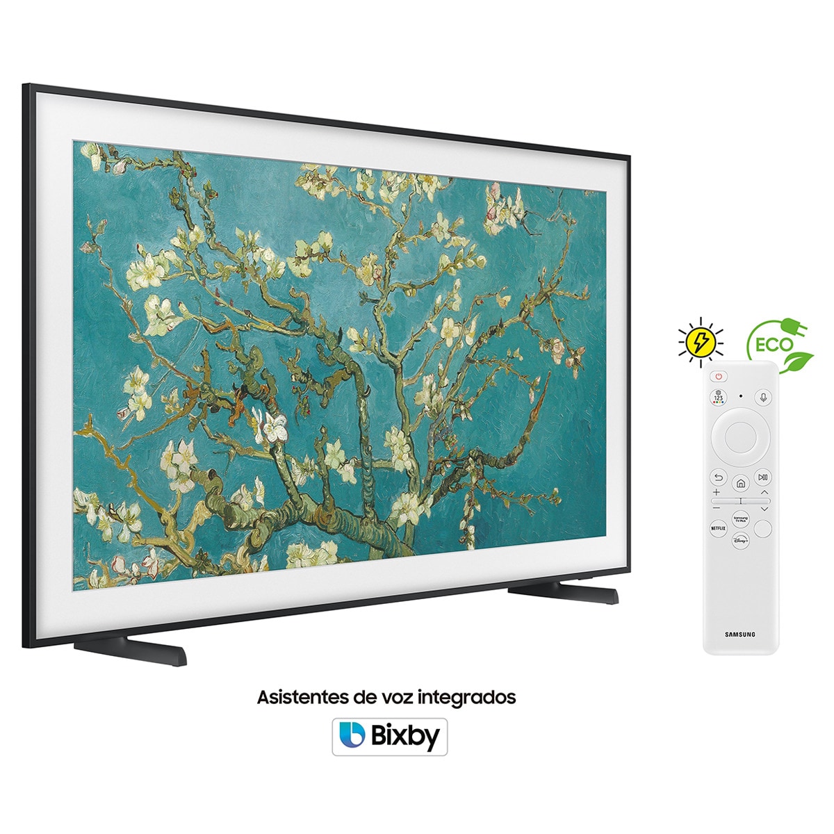 TV Samsung QLED 32" The Frame TQ32LS03C 4K Display Matte, Smart TV. Suporte Slim Incluído para Colocar na Parede 2