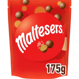 bolitas de chocolate rellenas de leche malteada bolsa 175 g - Maltesers