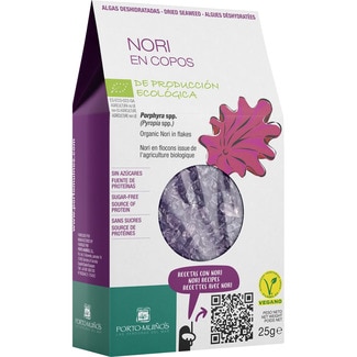 alga nori ecológica en copos envase 25 g - Porto Muiños