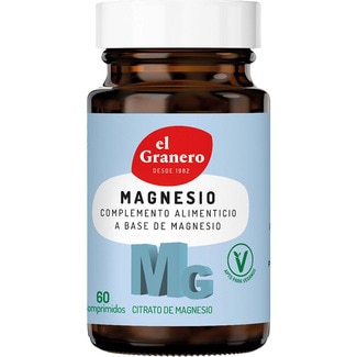 citrato de magnesio bote 60 comprimidos - El Granero