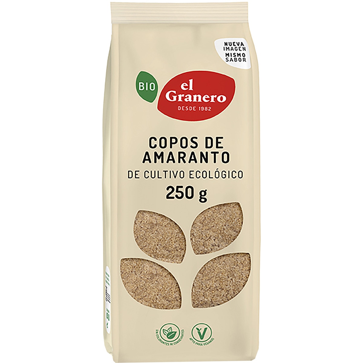 Bio copos de amaranto de cultivo ecológico bolsa 250 g