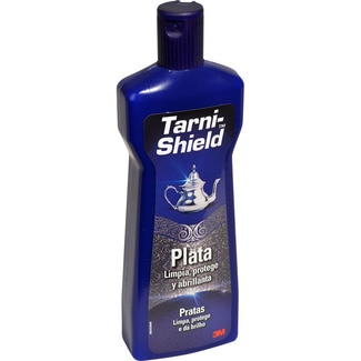 limpia plata líquido frasco 250 ml - Tarni Shield