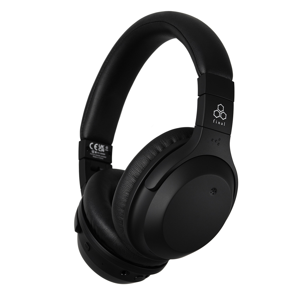 Auriculares de diadema inalámbricos Final UX2000 con cancelación de ruido Negro-1