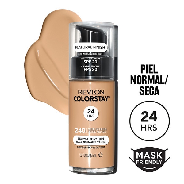 permanentes Make-up Colorstay SPF-20 Farbton 240 Medium Beige Für normale und trockene Haut