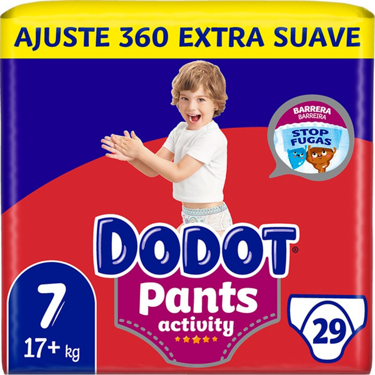 Pants Activity  17+ kg T7 Extra Suave embalagem 29 unidades