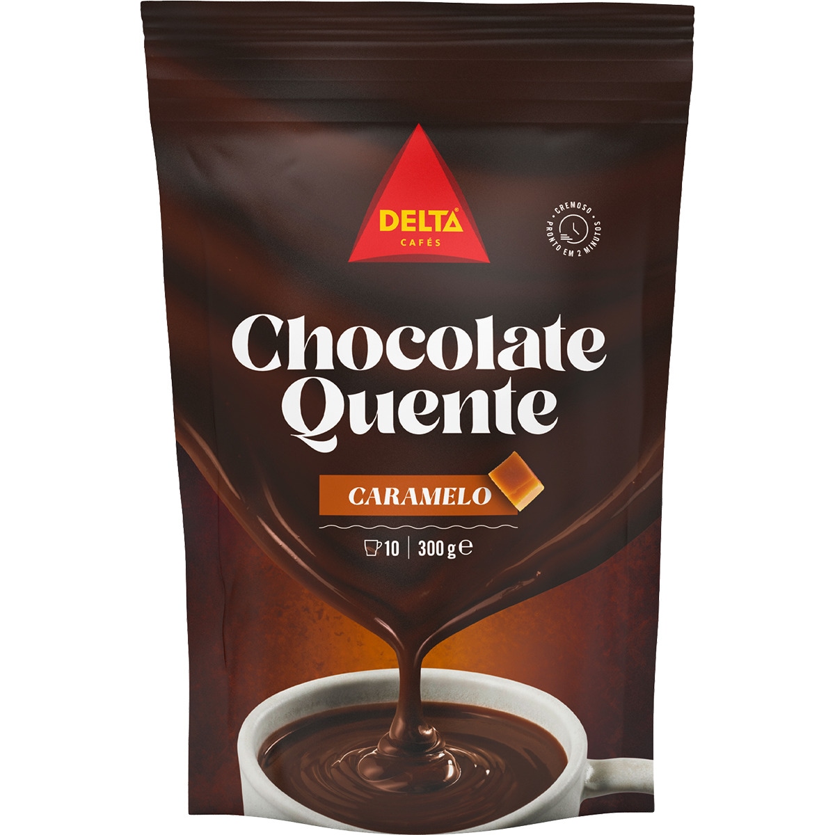 Chocolate Quente Caramelo embalagem 300 g